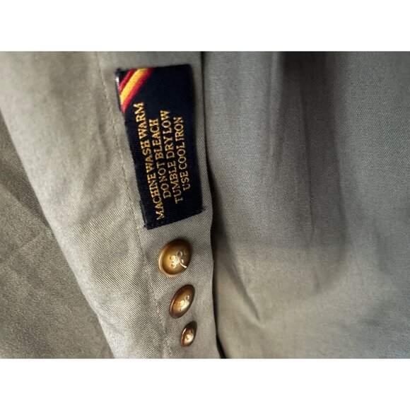 F.A. MacCluer Men's Shirt L | 100% Cotton Green Button-Down | Ranger Fit India M - Picture 4 of 6